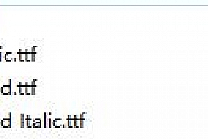 Charis SIL.ttf+Charis SIL Italic.ttf+Charis SIL Bold.ttf+Charis SIL Bold Italic.ttf字体下载安装