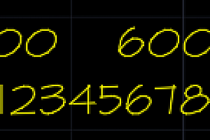 DETAIL.SHX – SHX 字体(X),英文字体艺术字体效果,字体CAD字体下载安装AutoCAD字体浩辰CAD中望CAD天正CASS软件字体 – CAD字体网