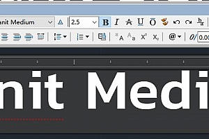 Kanit Medium字体下载安装CAD字体AutoCAD字体浩辰CAD字体中望CAD字体天正字体CASS软件字体 – CAD字体网