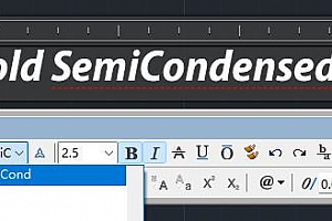 Myriad Pro Bold SemiCondensed Italic,Myriad Pro 粗体 半紧缩 斜体,稀有字体,字体下载AutoCAD软件浩辰CAD软件中望CAD软件天正软件字体 – CAD字体网