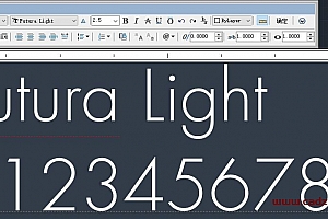 Futura Light稀有字体下载安装AutoCAD字体浩辰CAD字体中望CAD字体天件字体 – CAD字体网